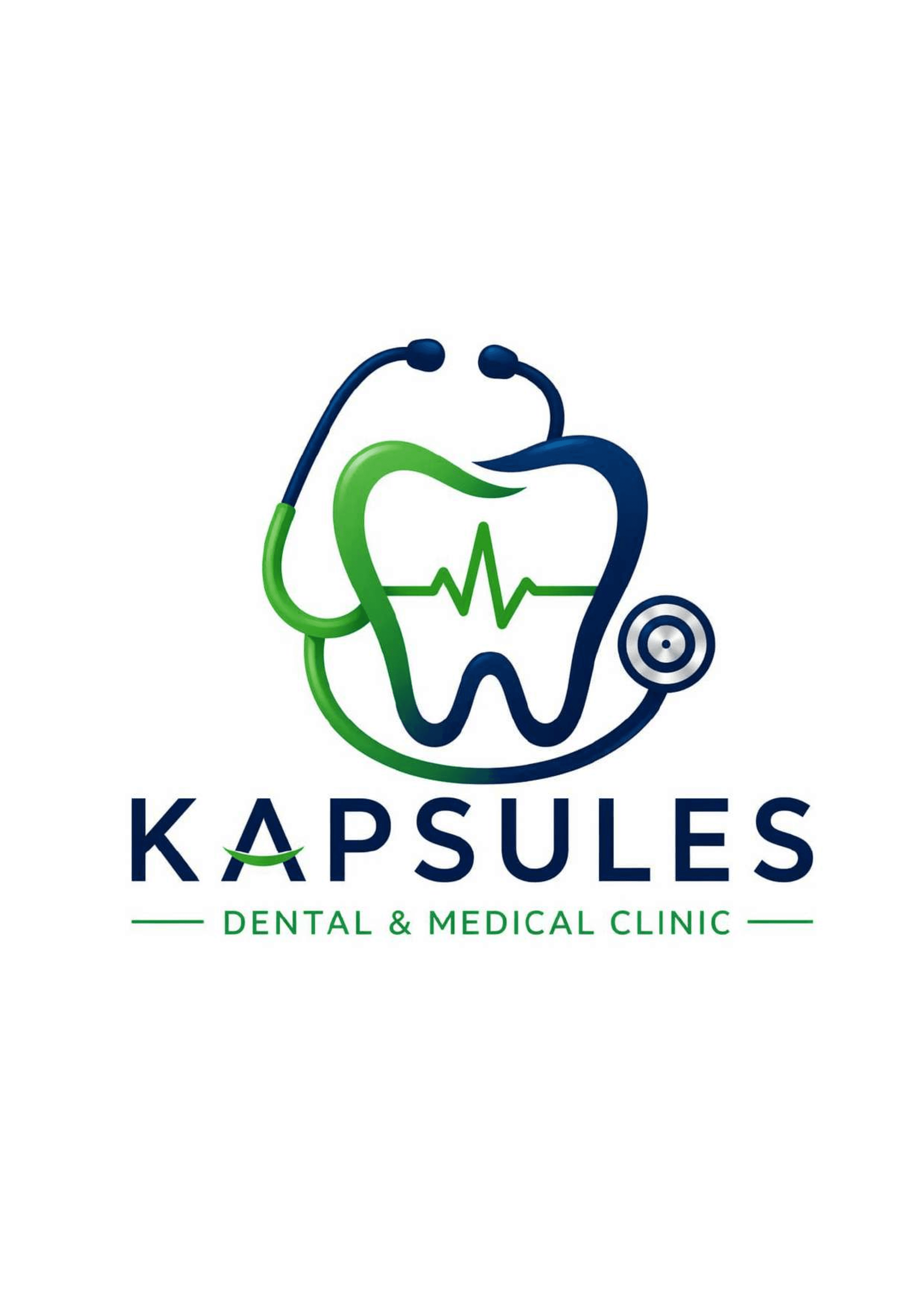 KAPSULES Advanced Multispeciality Dental & Medical Clinic Logo