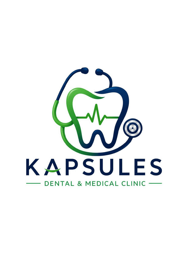 KAPSULES Advanced Multispeciality Dental & Medical Clinic Logo